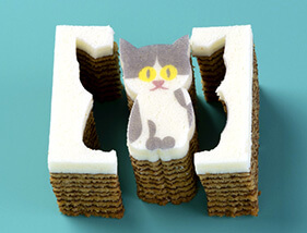 ぶちねこ キャラメルサレ・バウム