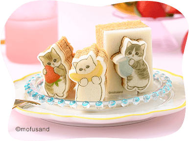 mofusand かたにゃきバウム3個セット