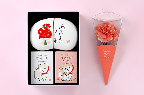 フラワー付き・萬久の母の日の贈り物【１】