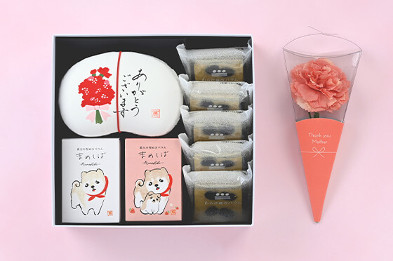 フラワー付き・萬久の母の日の贈り物【３】