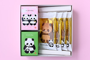 春のパンダギフトセット【さくら】