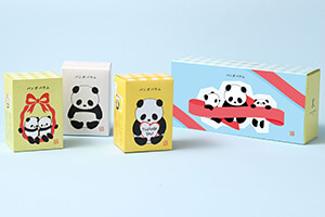 リボンパンダ3個セット