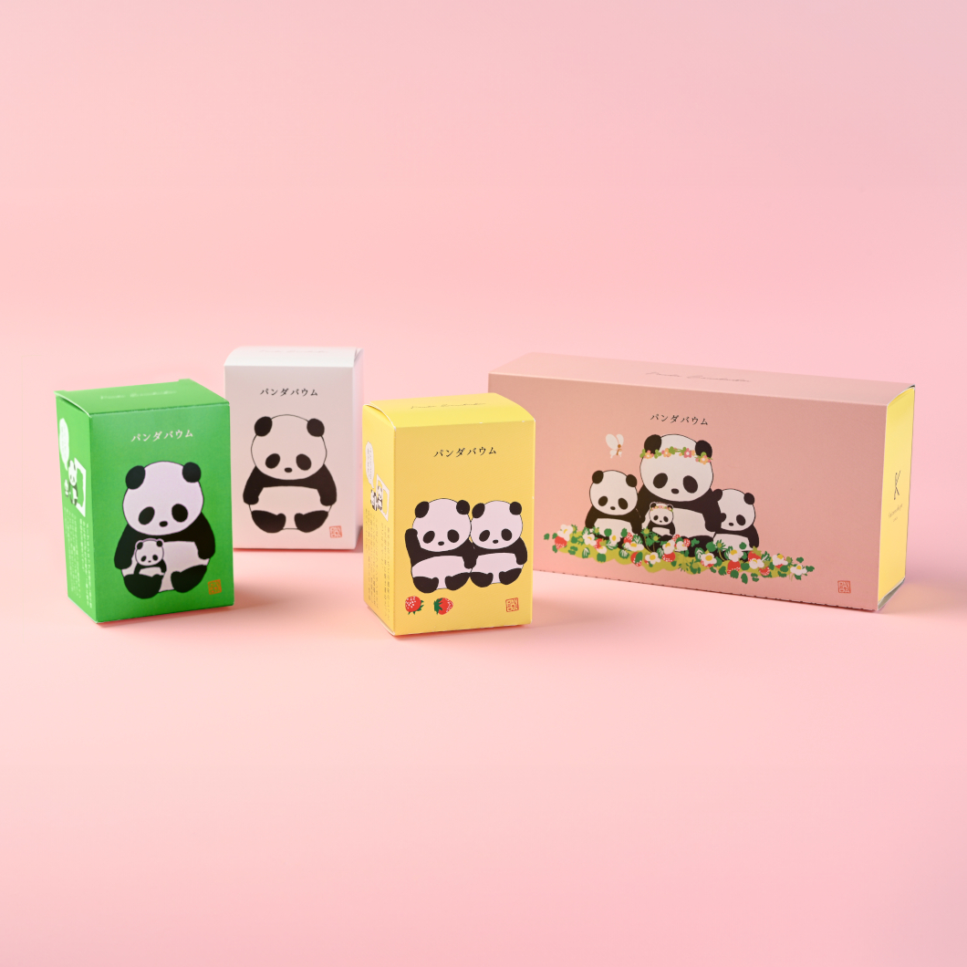 ●定番パンダバウム３個セット(／袋無し)