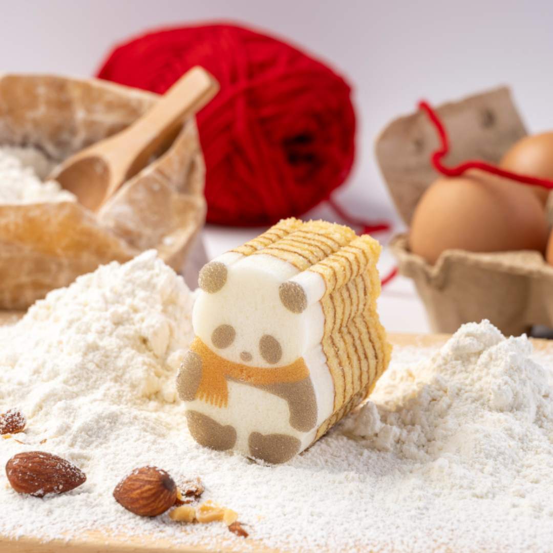 マフラーパンダバウム(▼カタヌキヤパンダビニール袋（Ｓ）付き)