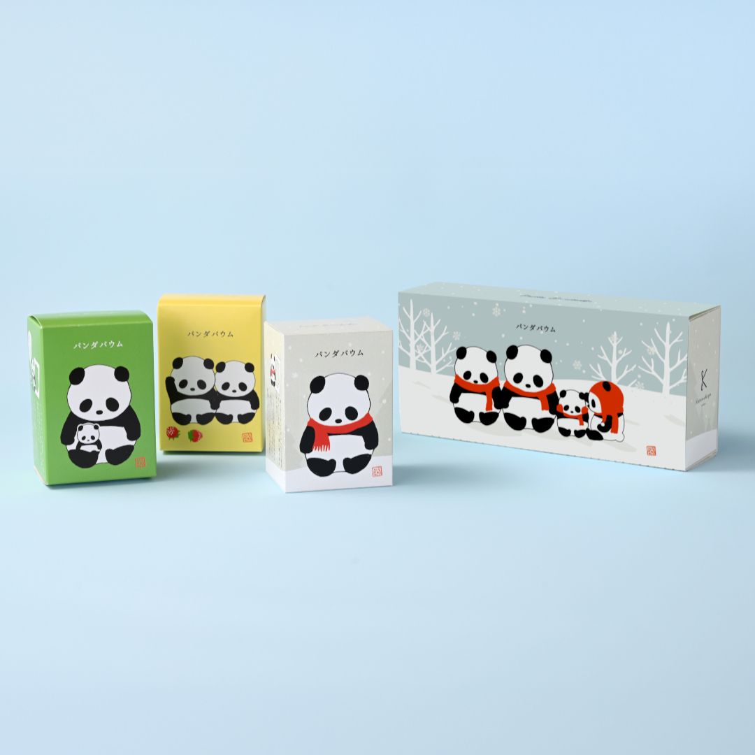 ●冬ぞらパンダ３個セット(／袋無し)