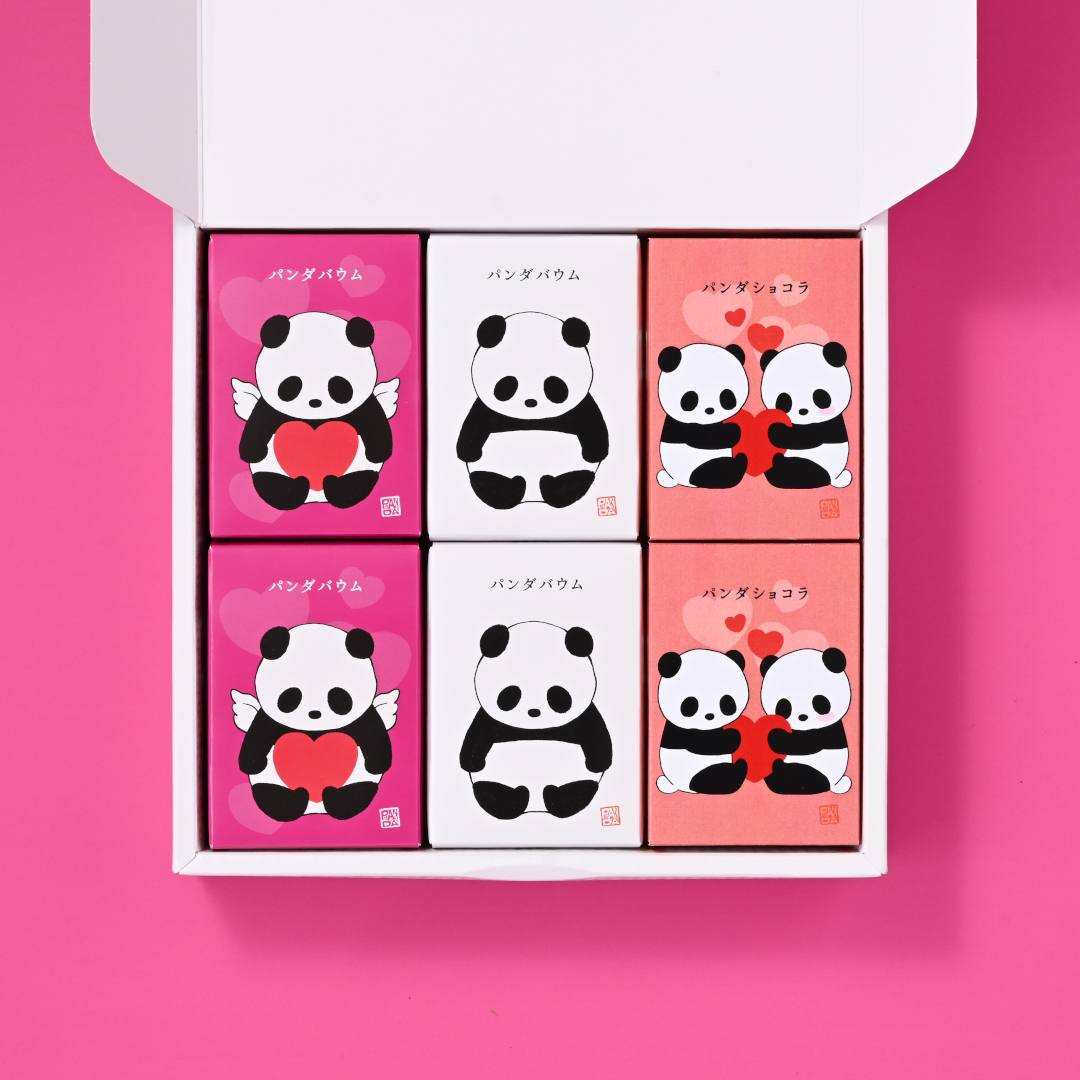 ●パンダコレクションボックス【バレンタイン】