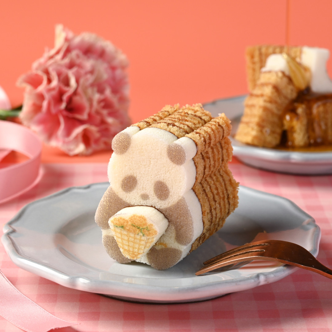 花束パンダバウム（メープル味）