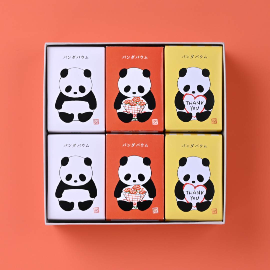 ●【６個入】花束パンダギフト