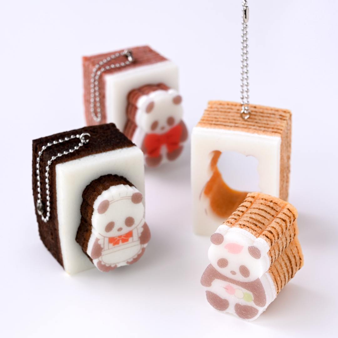 型ぬきバウム食品サンプル　リメイクチャーム(／袋無し)