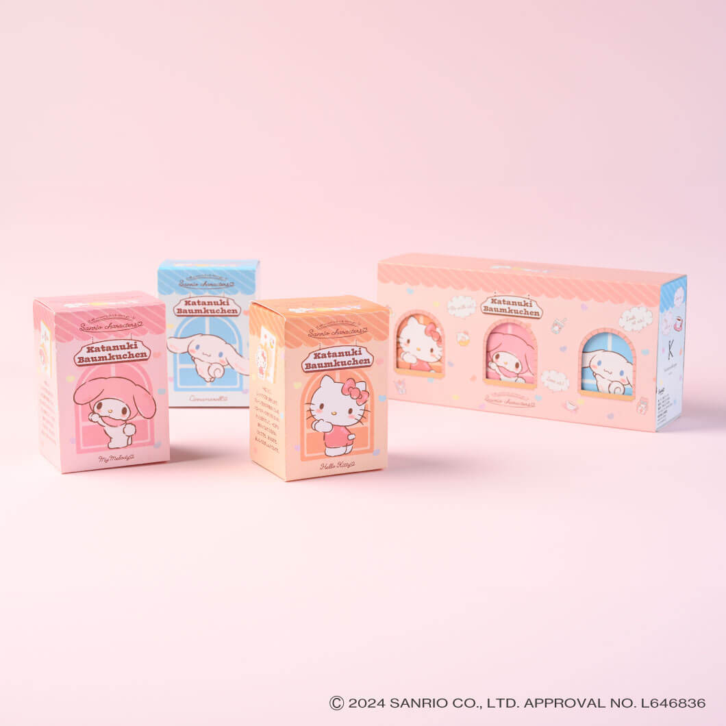●サンリオキャラクターズ　かまって！きゅん３個セット