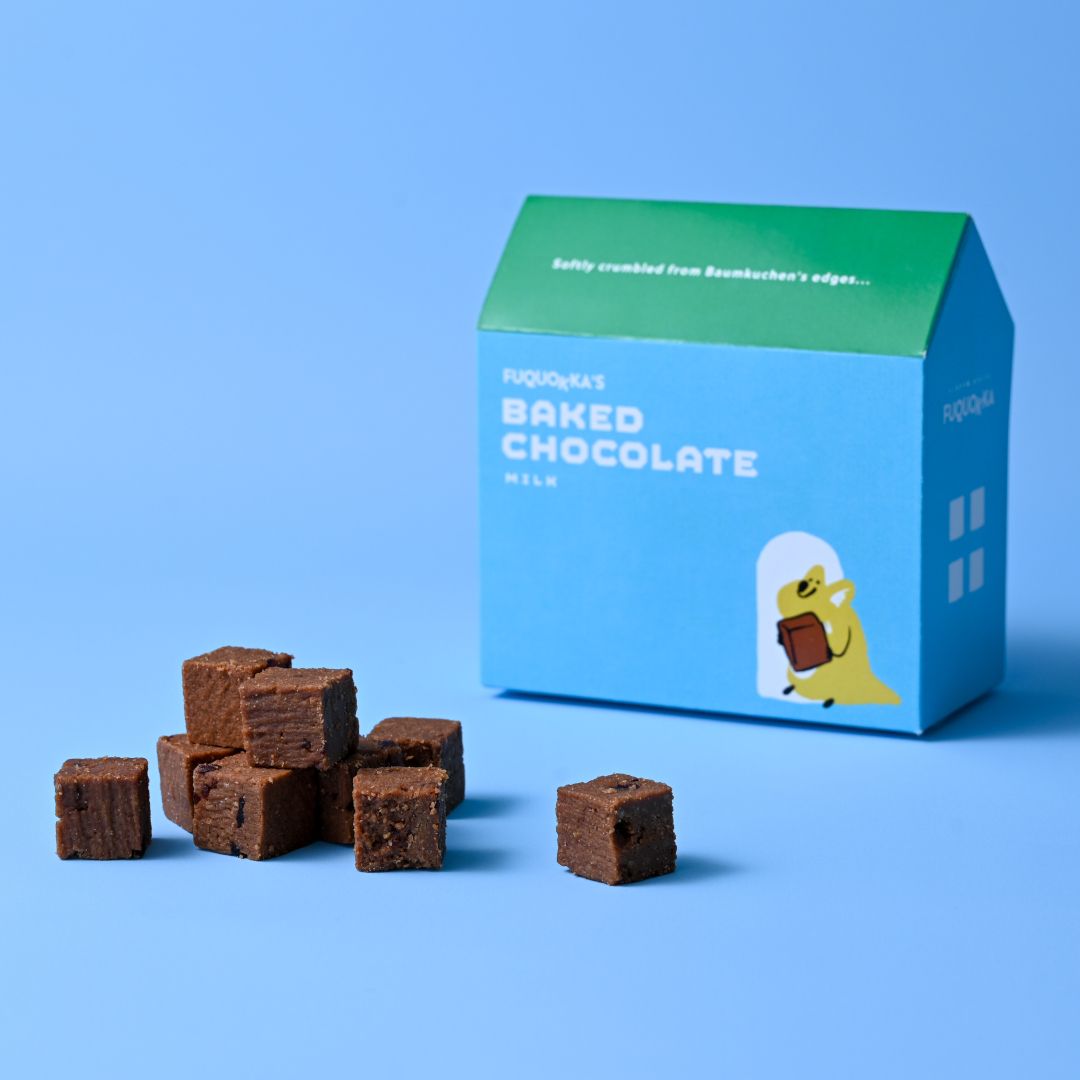 フクオッカのおうち　ベイクドチョコ（ミルク）(▼フクオッカビニール袋)
