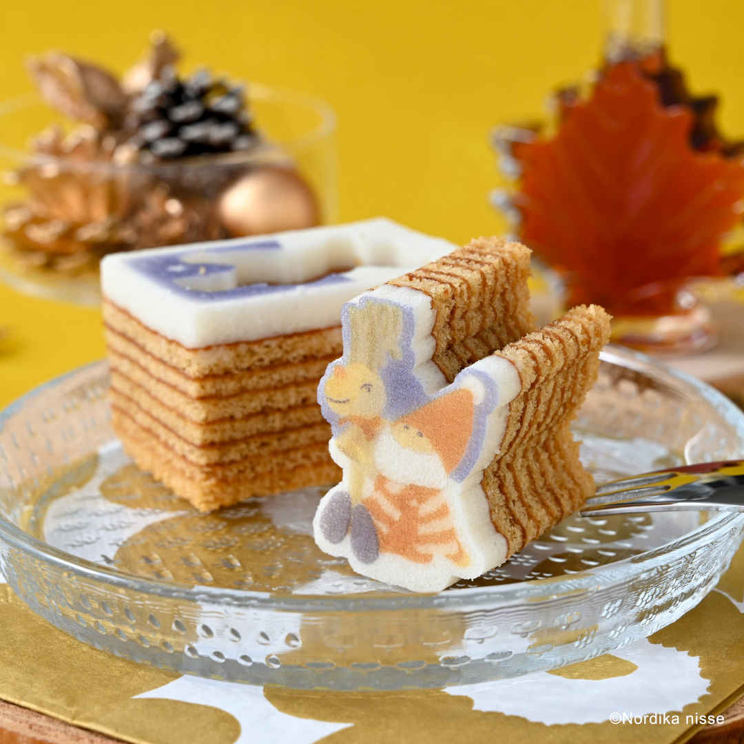 ノルディカニッセの型ぬきバウム［星を見上げるサンタ］(／袋無し)