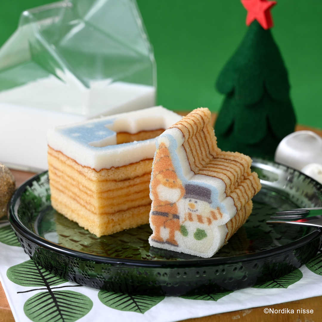 ノルディカニッセの型ぬきバウム［電飾にからまるサンタ］(／袋無し)