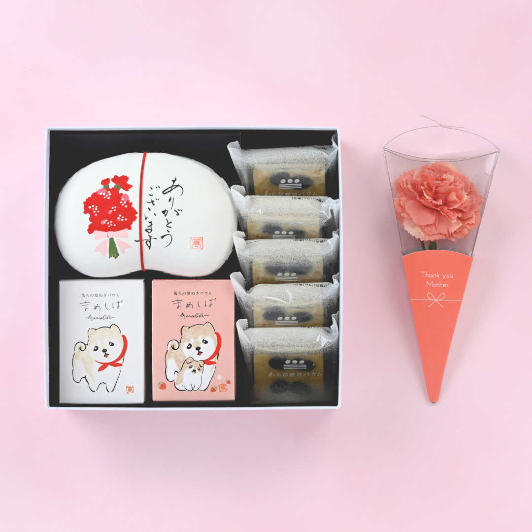 ●フラワー付き・萬久の母の日の贈り物【３】