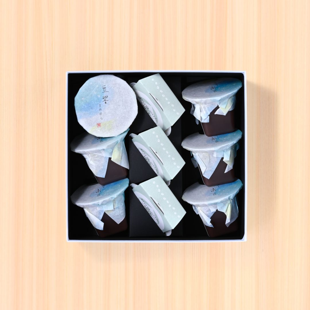 ●萬久の水菓子【２】(▼まめや金澤萬久手提げ袋（Ｍ）付き)