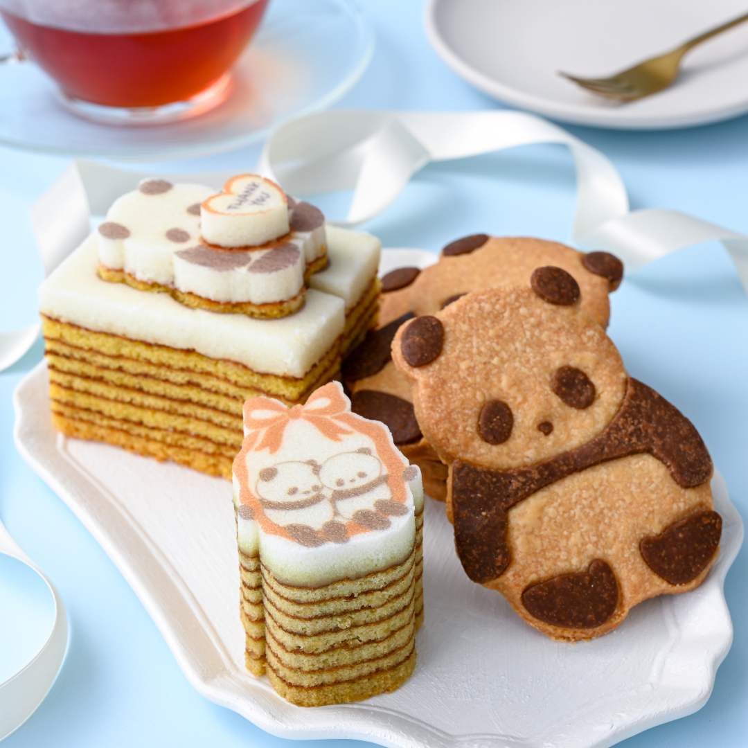 ○パンダトートバッグセット【リボン】｜【公式】ぶどうの森総合