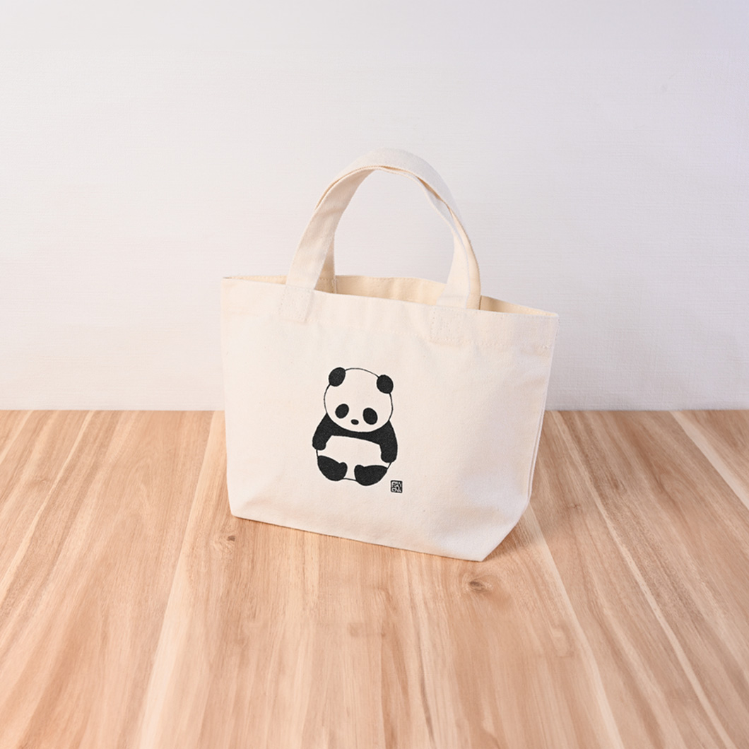 ○パンダトートバッグセット【リボン】｜【公式】ぶどうの森総合
